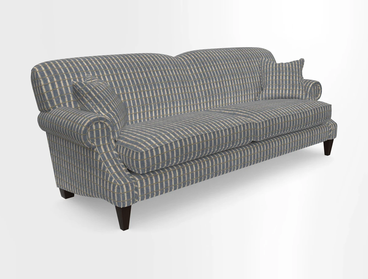 Tangmere 4 Seater Sofa in Floral Linen L'Oiseaux Tapestry 