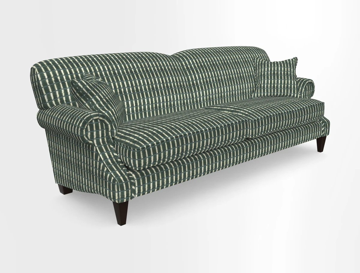 Tangmere 4 Seater Sofa in Floral Linen L'Oiseaux Tapestry 