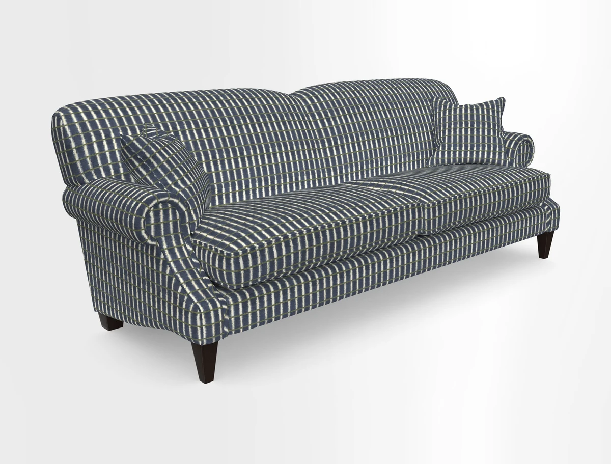Tangmere 4 Seater Sofa in Floral Linen L'Oiseaux Tapestry 