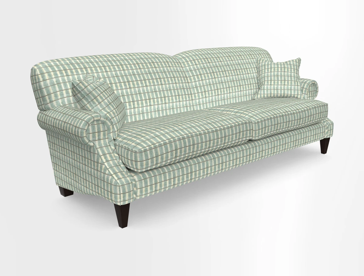 Tangmere 4 Seater Sofa in Floral Linen L'Oiseaux Tapestry 