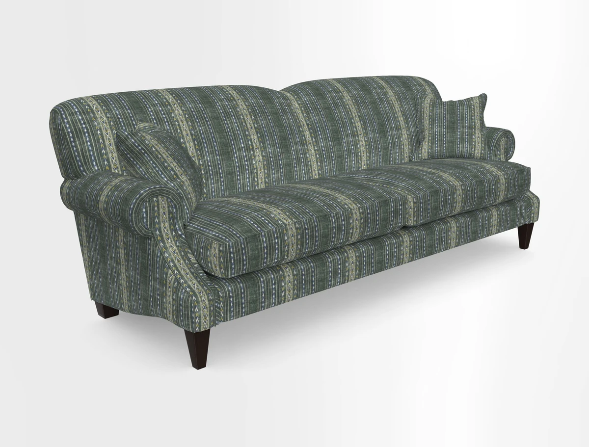 Tangmere 4 Seater Sofa in Floral Linen L'Oiseaux Tapestry 