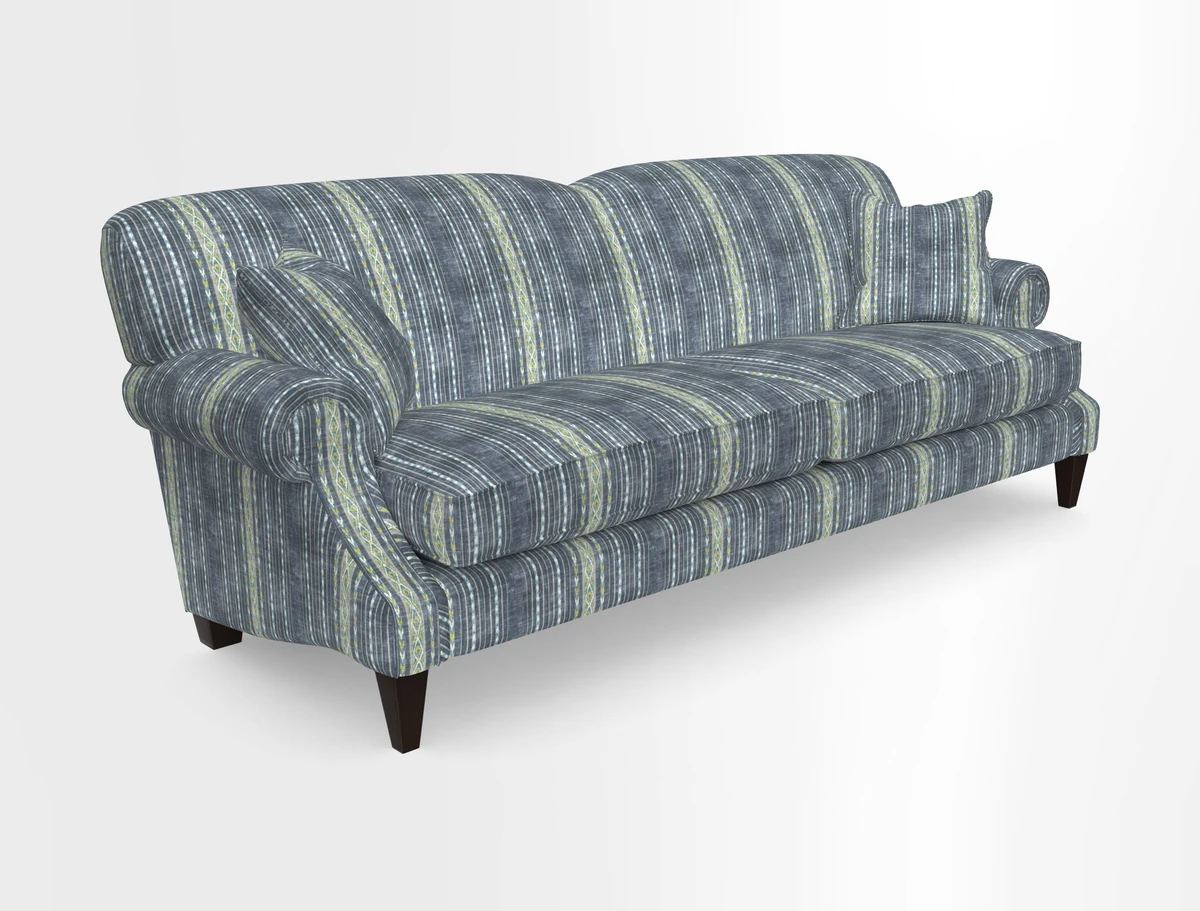 Tangmere 4 Seater Sofa in Floral Linen L'Oiseaux Tapestry 