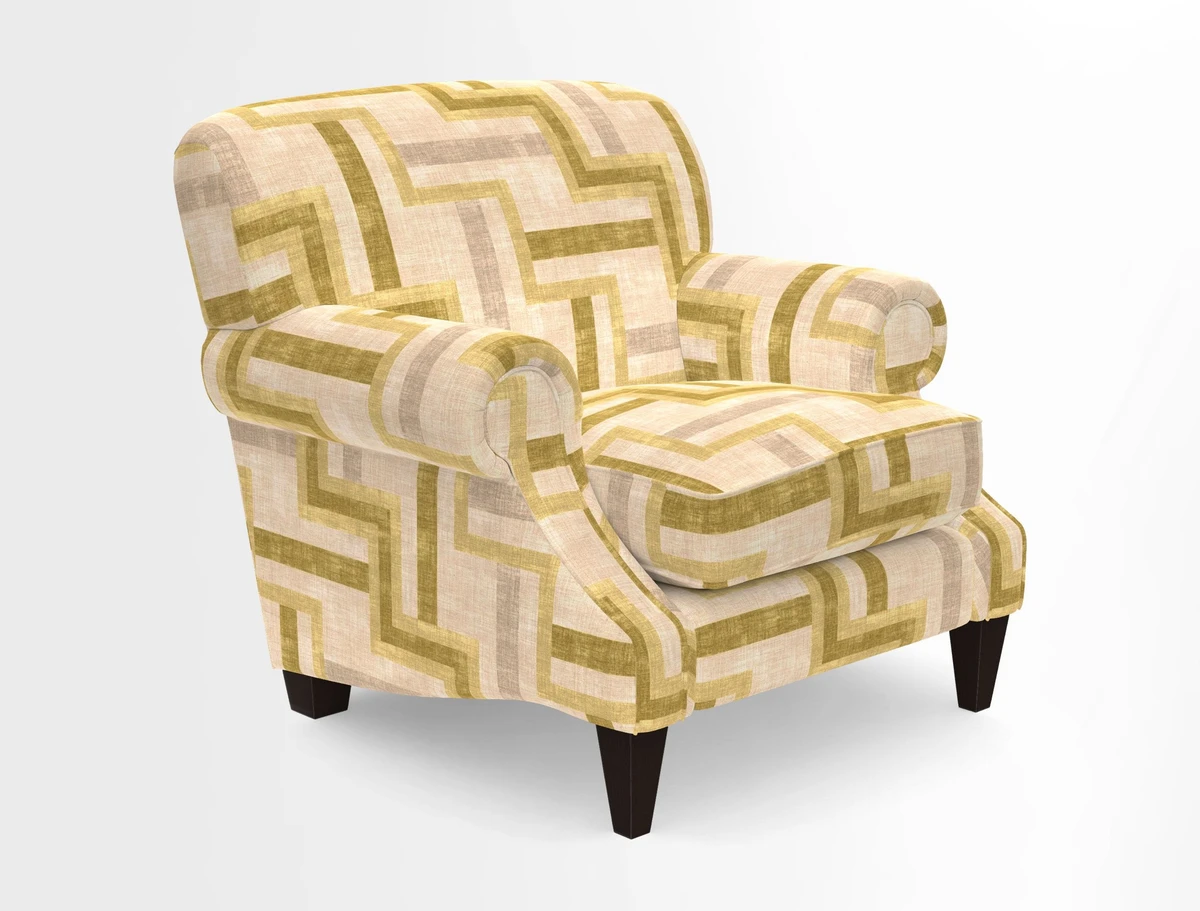 Tangmere Chair in Two Tone Plain Biscuit