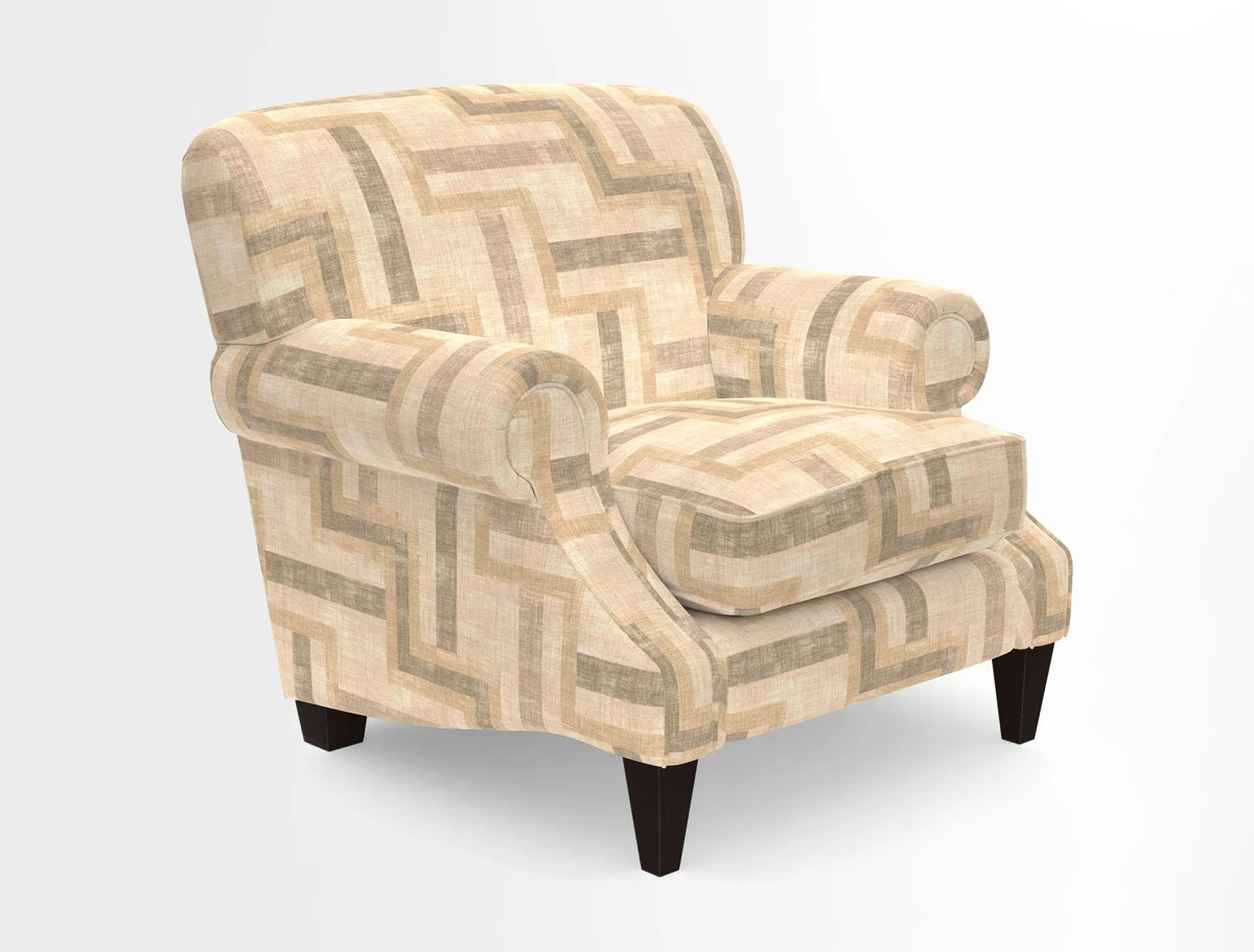 Tangmere Chair in Two Tone Plain Biscuit