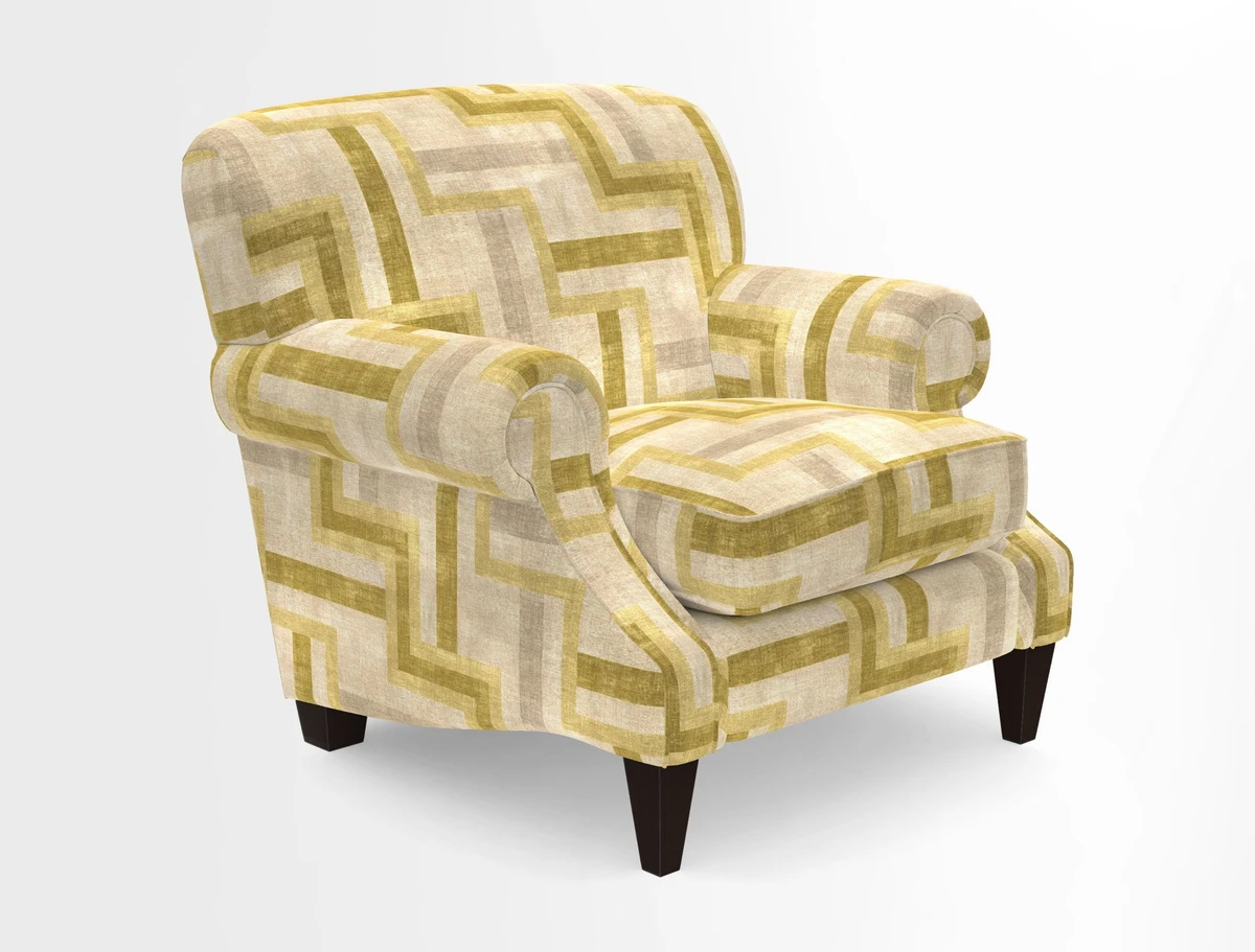 Tangmere Chair in Two Tone Plain Biscuit