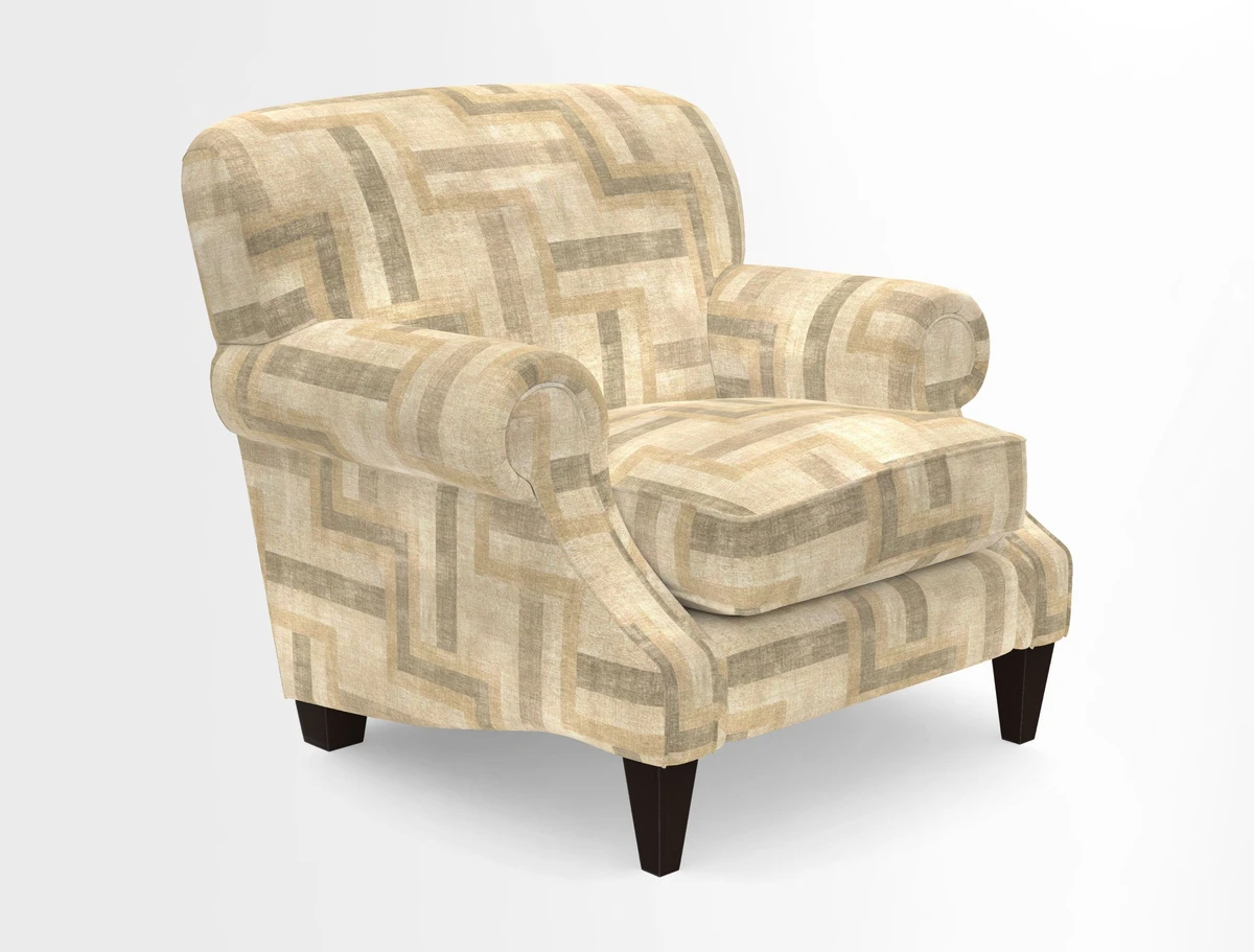 Tangmere Chair in Two Tone Plain Biscuit