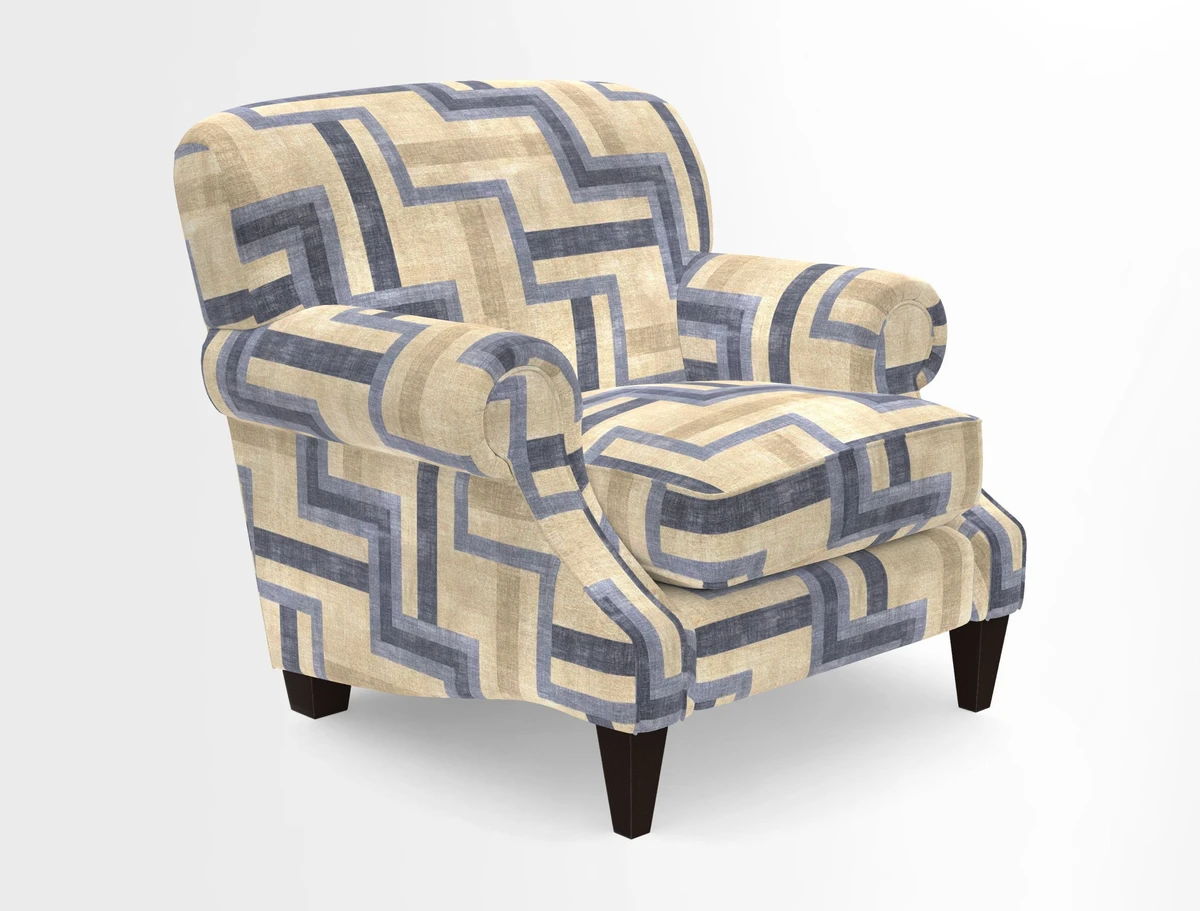 Tangmere Chair in Two Tone Plain Biscuit