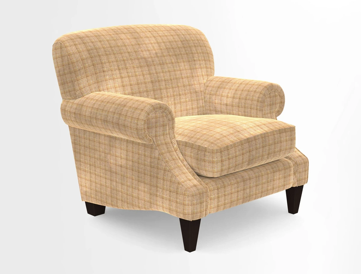 Tangmere Chair in Two Tone Plain Biscuit
