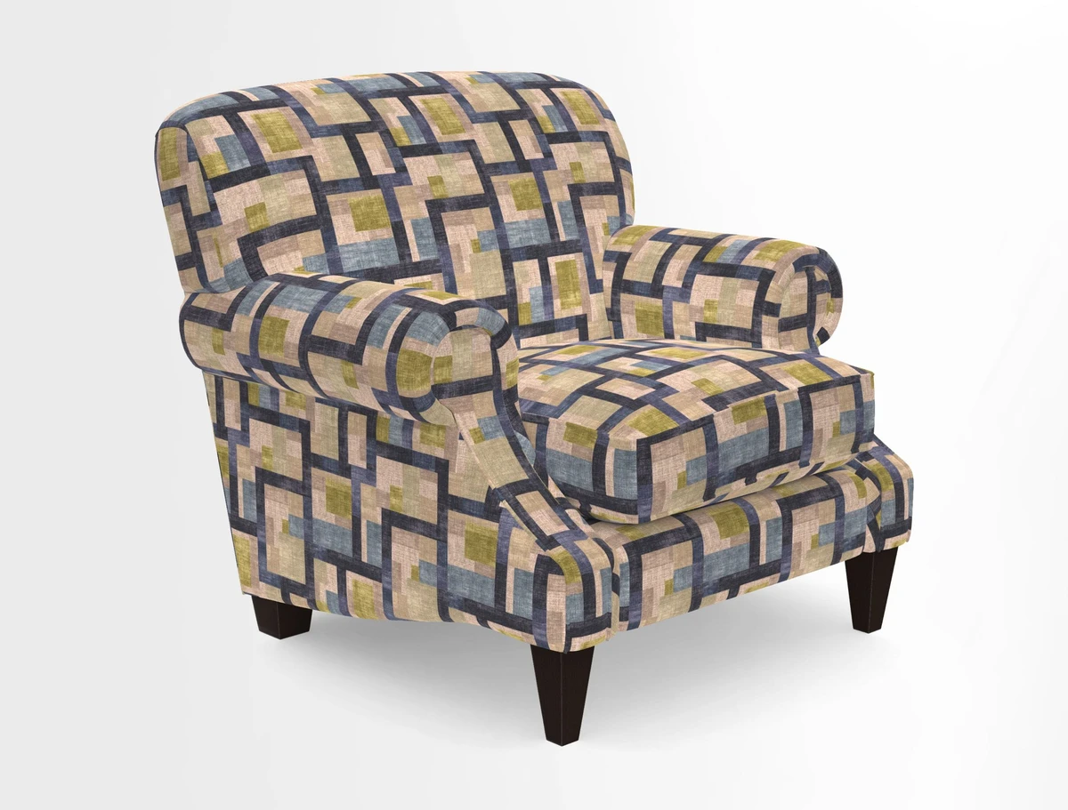 Tangmere Chair in Two Tone Plain Biscuit