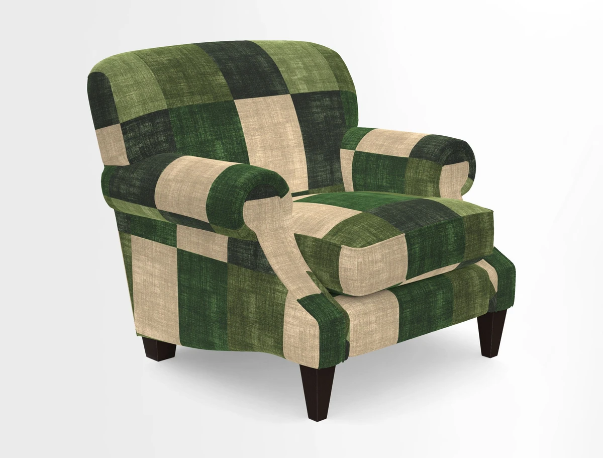 Tangmere Chair in Two Tone Plain Biscuit