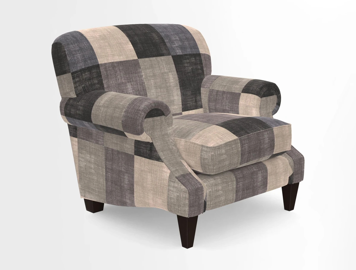 Tangmere Chair in Two Tone Plain Biscuit