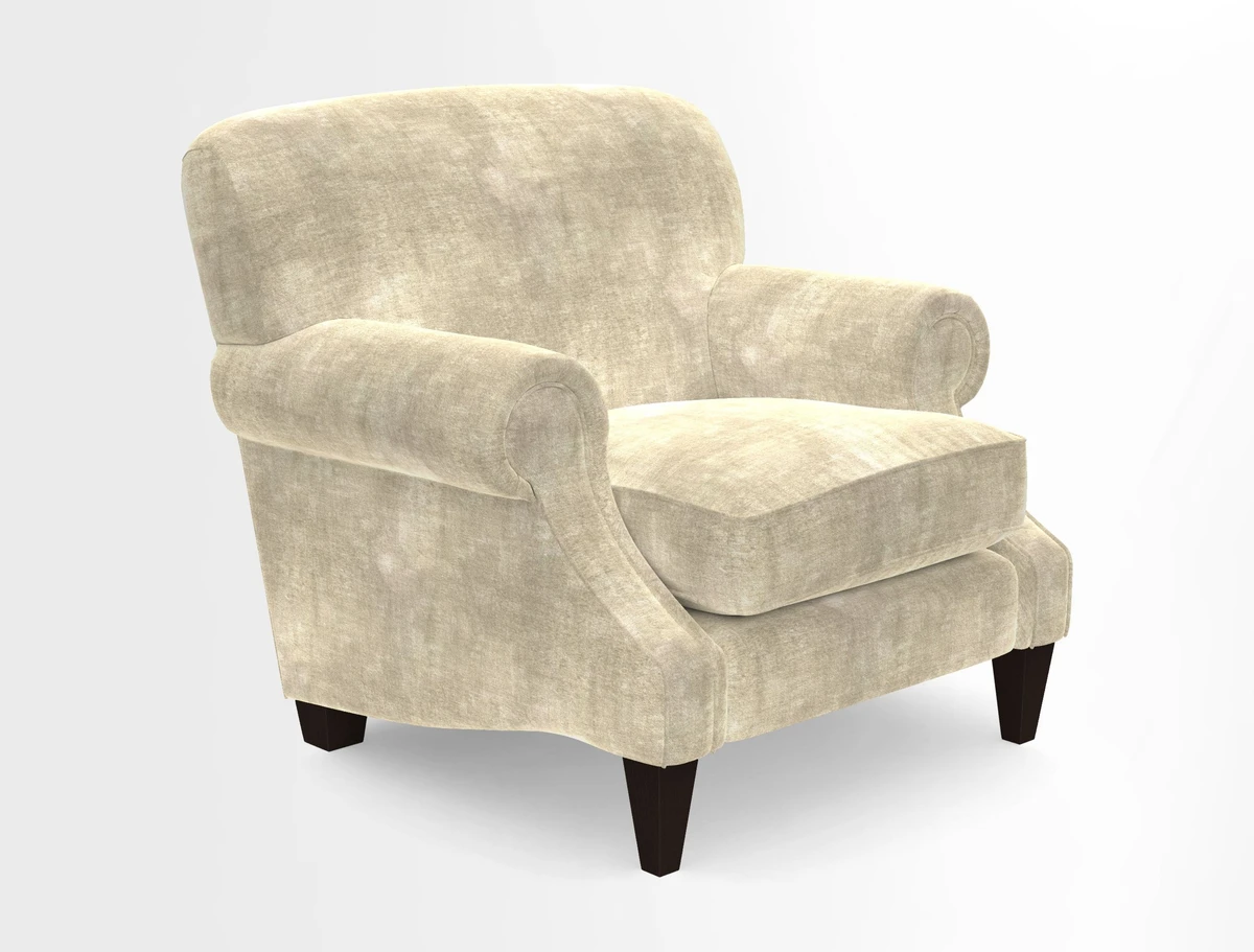 Tangmere Chair in Two Tone Plain Biscuit