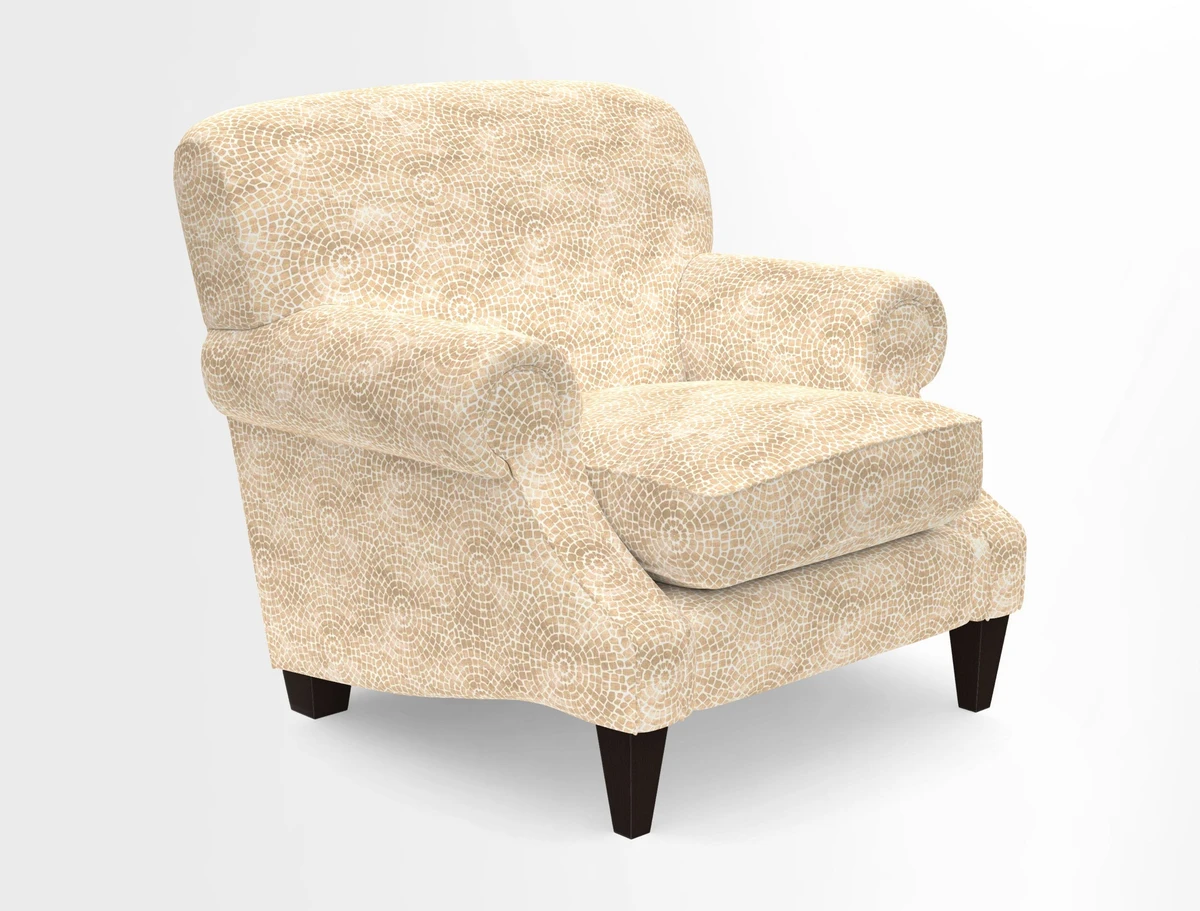 Tangmere Chair in Two Tone Plain Biscuit