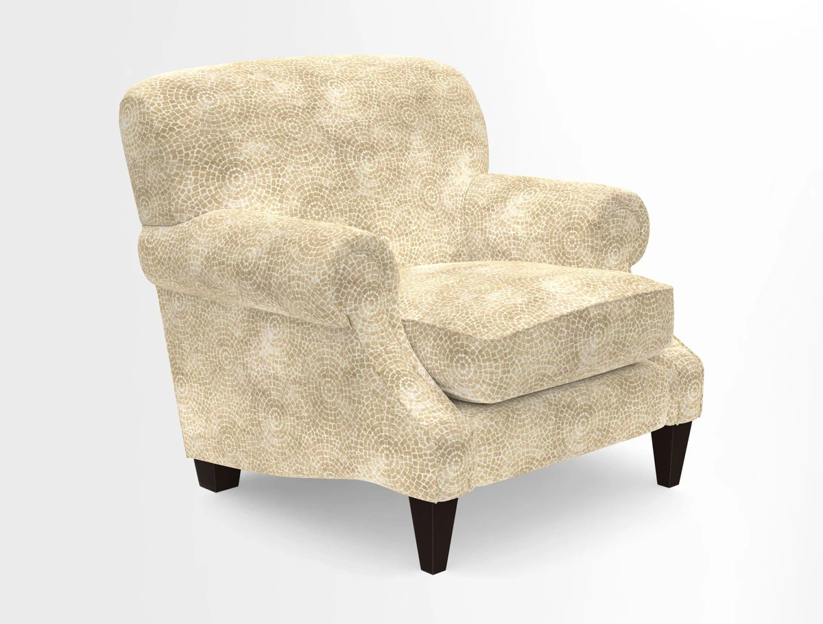 Tangmere Chair in Two Tone Plain Biscuit