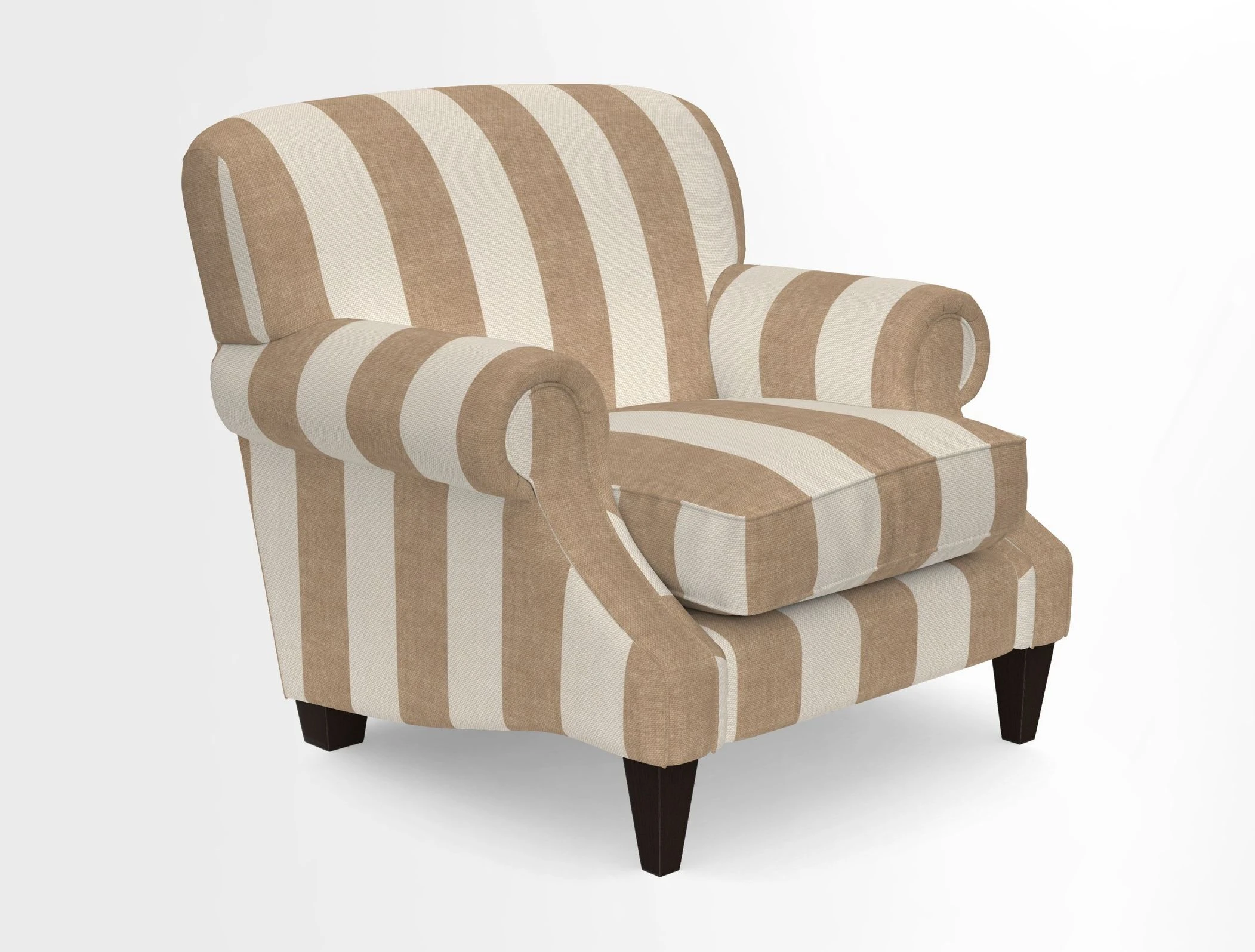 Tangmere Chair in Two Tone Plain Biscuit