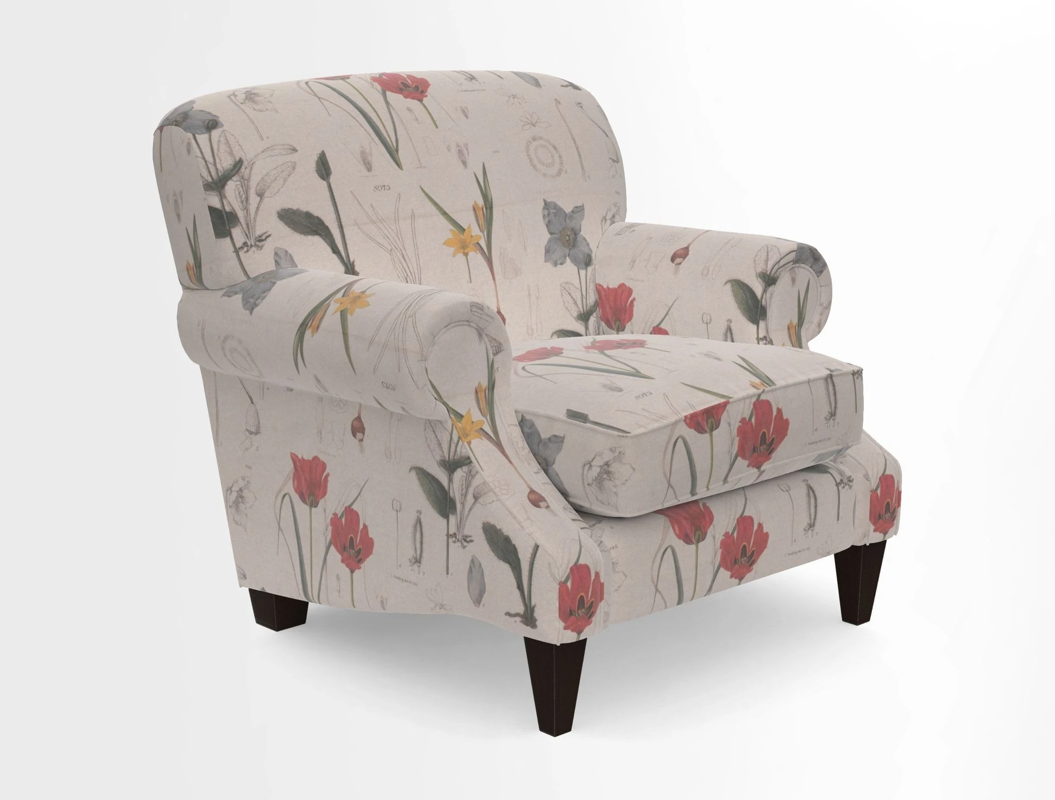 Tangmere Chair in Two Tone Plain Biscuit