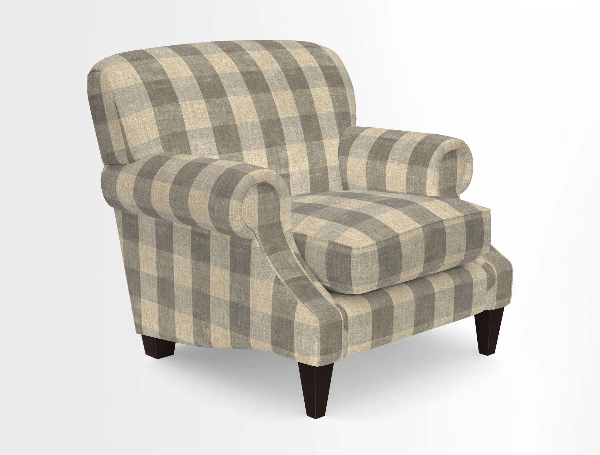 Tangmere Chair in Two Tone Plain Biscuit