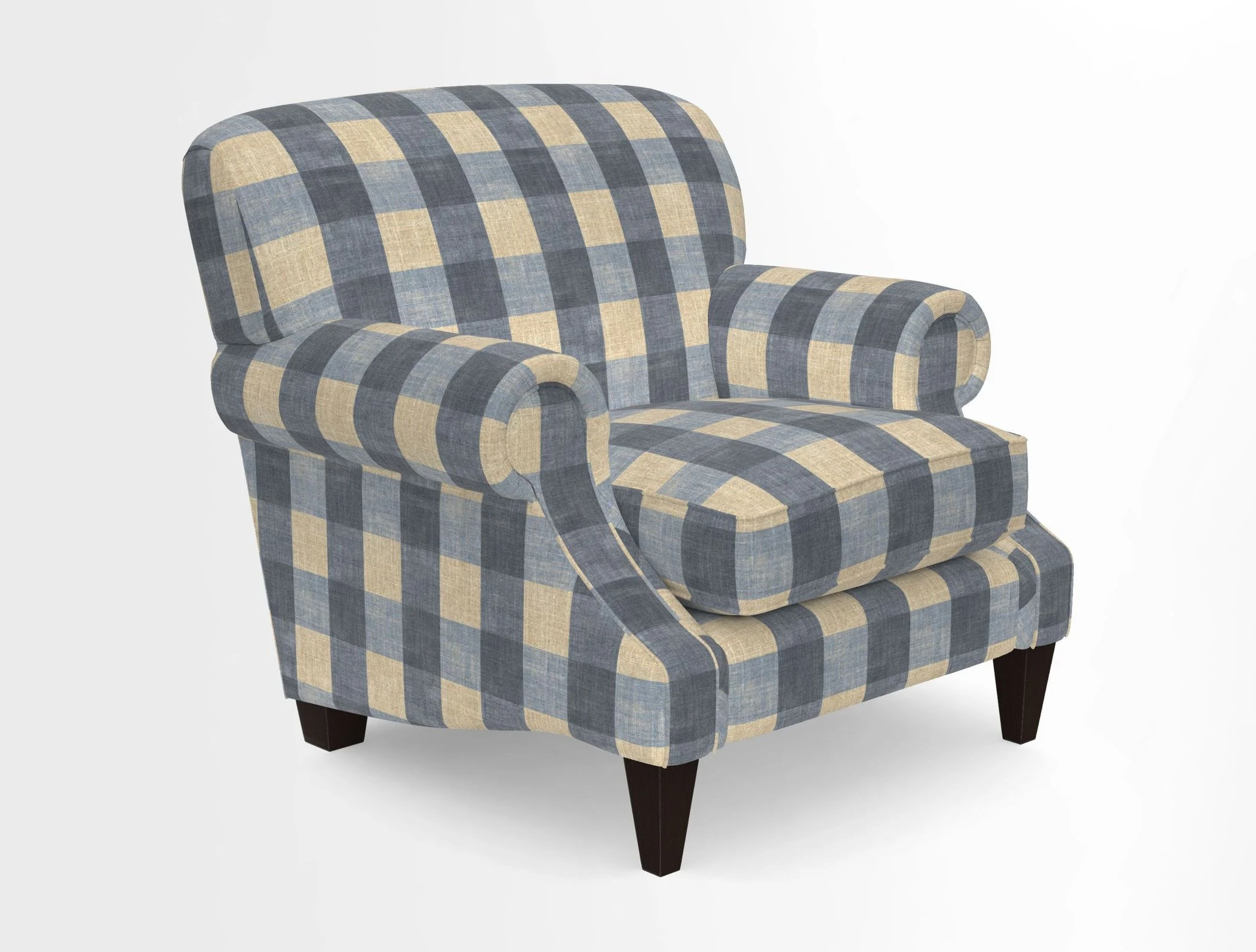 Tangmere Chair in Two Tone Plain Biscuit