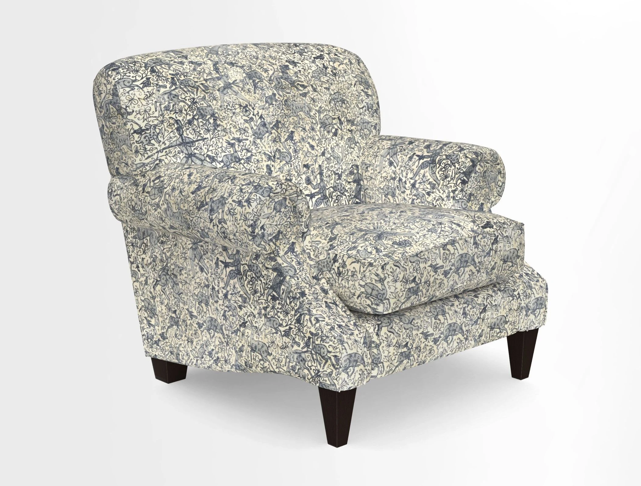 Tangmere Chair in Two Tone Plain Biscuit