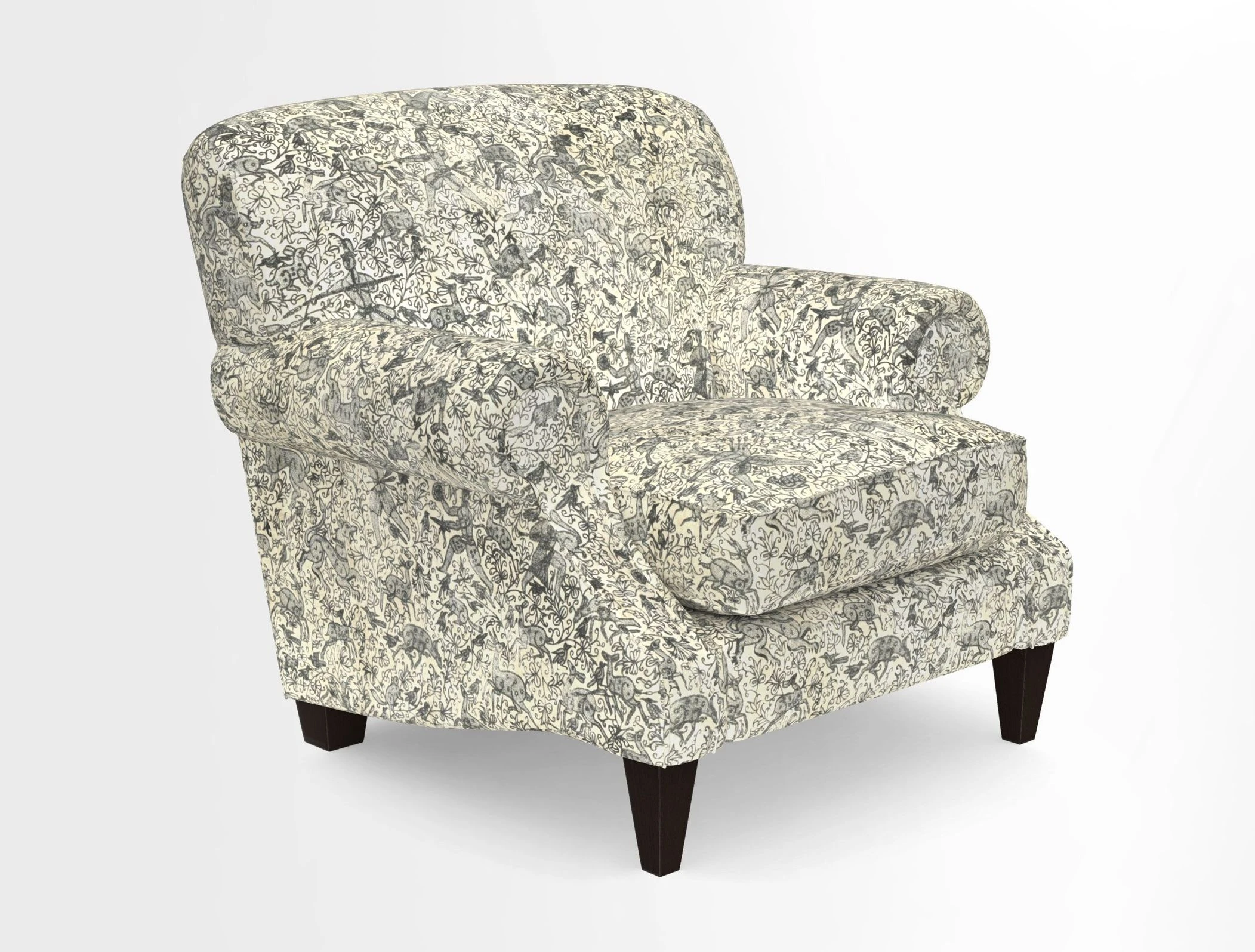Tangmere Chair in Two Tone Plain Biscuit