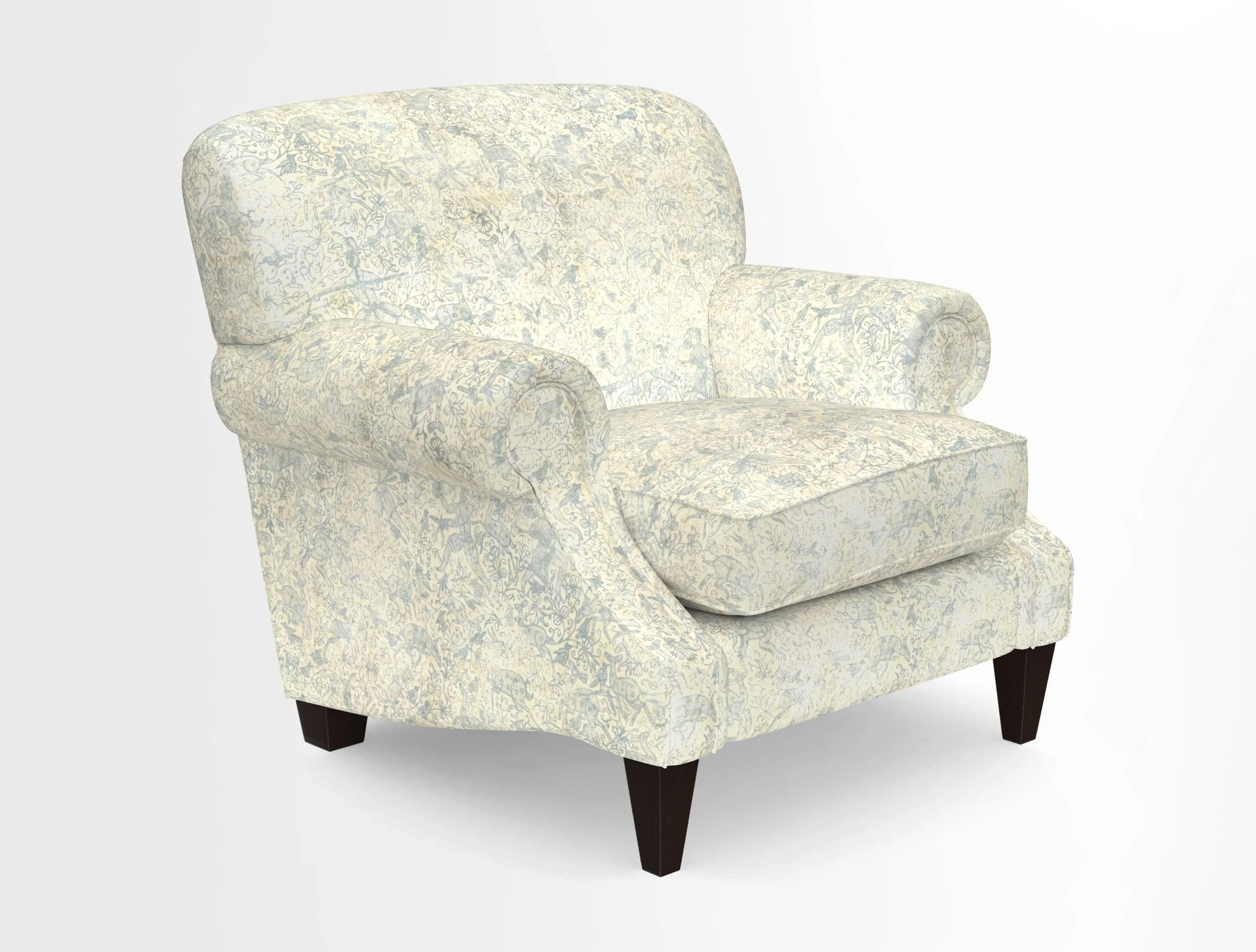 Tangmere Chair in Two Tone Plain Biscuit