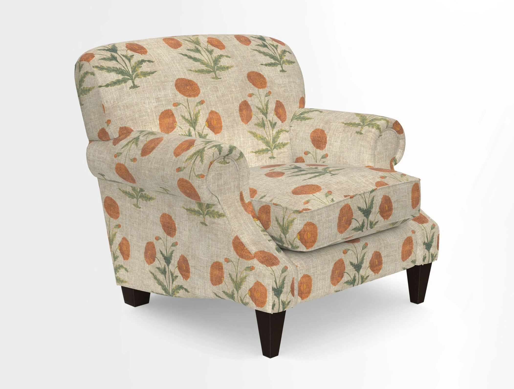 Tangmere Chair in Two Tone Plain Biscuit