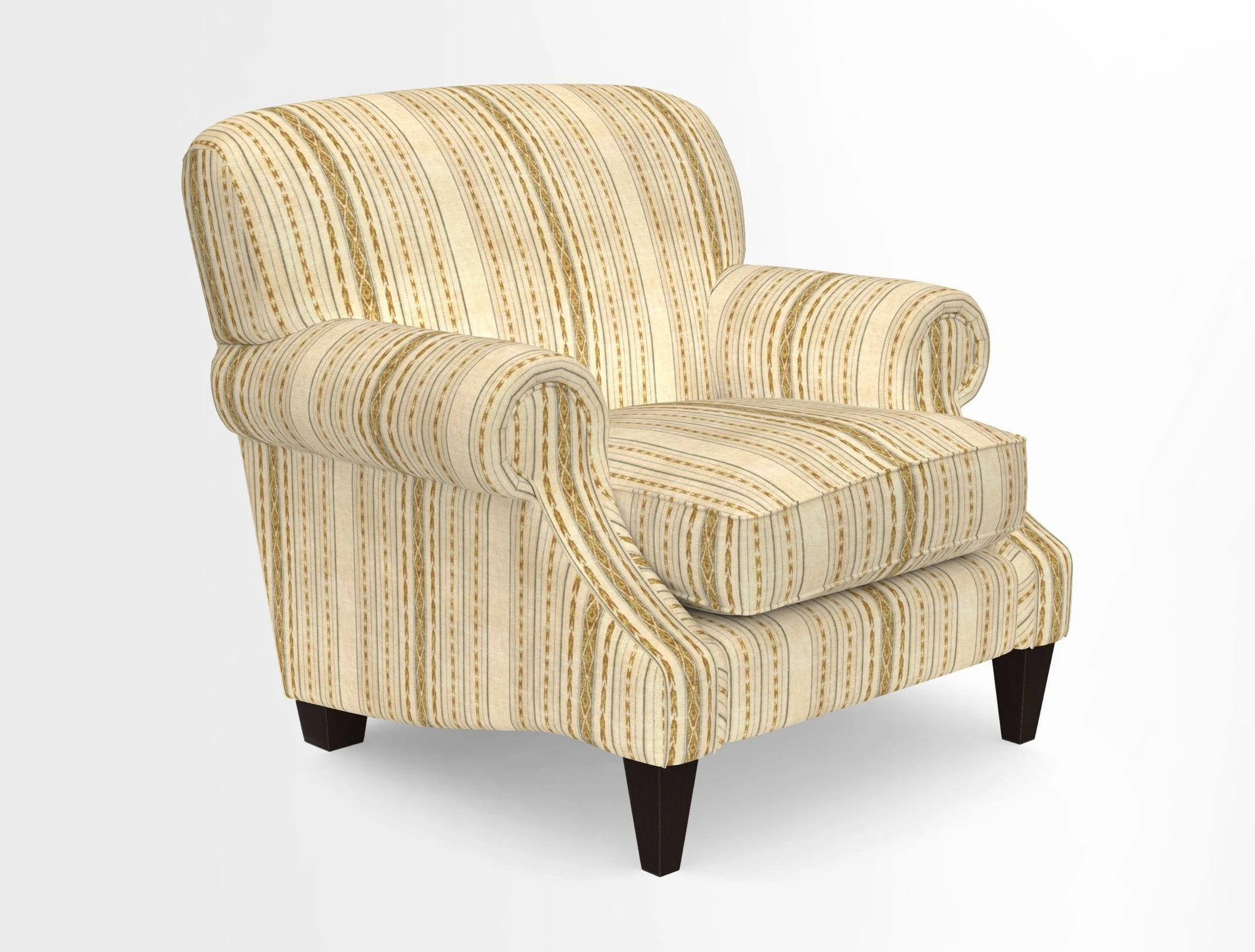 Tangmere Chair in Two Tone Plain Biscuit