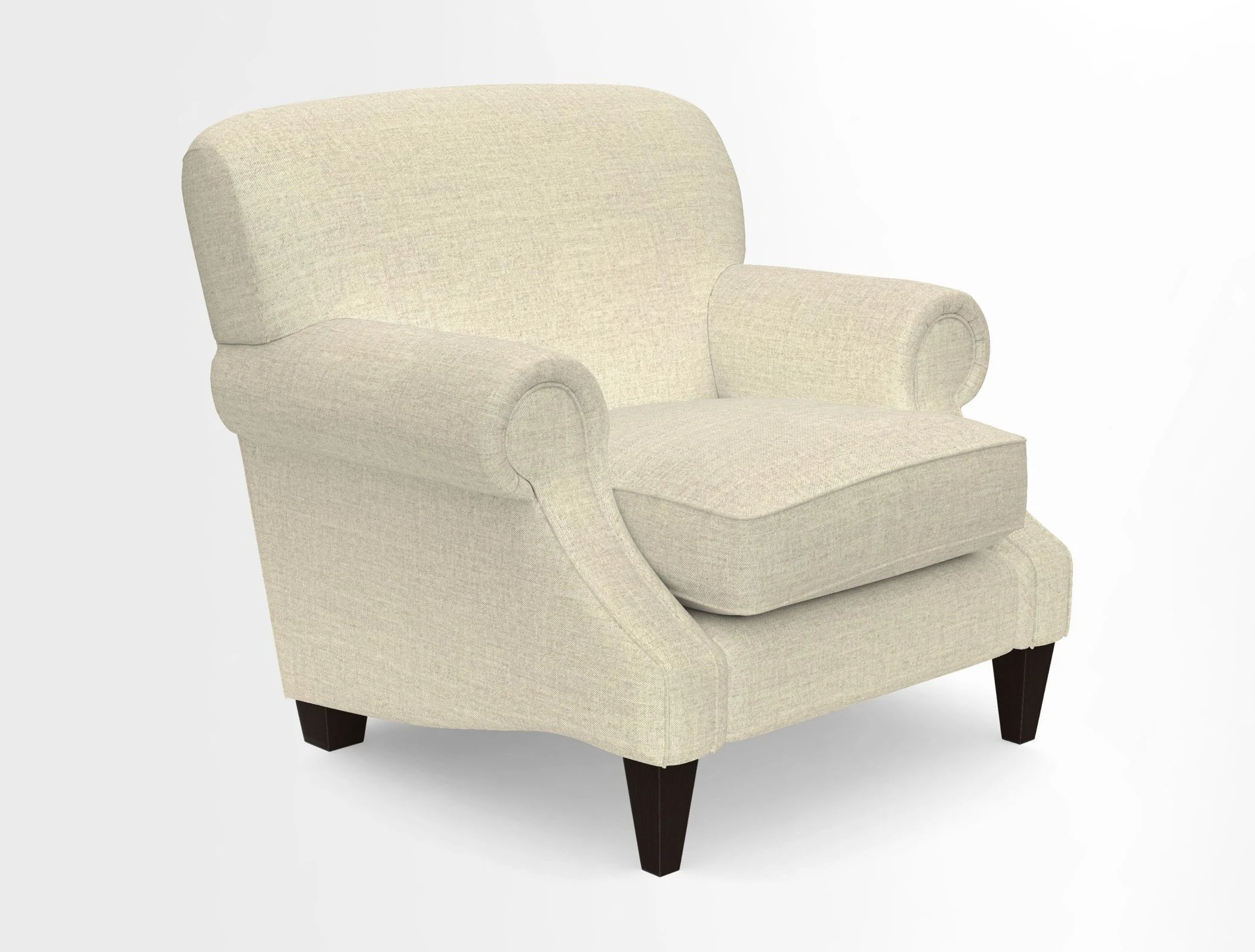 Tangmere Chair in Two Tone Plain Biscuit