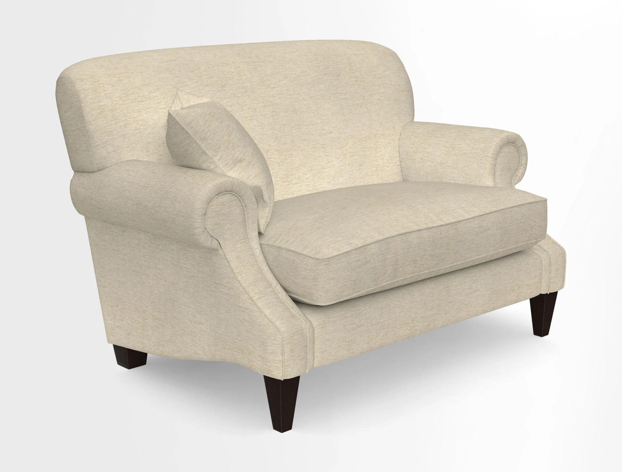 Tangmere Snuggler in Two Tone Plain Biscuit