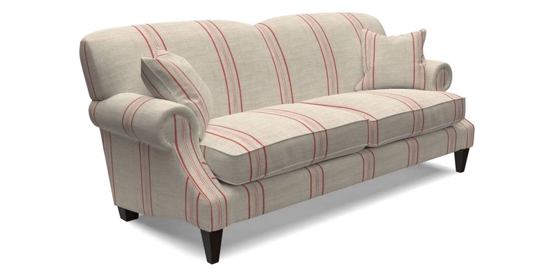 Tangmere 3 Seater Sofa in Floral Linen L'Oiseaux Tapestry 