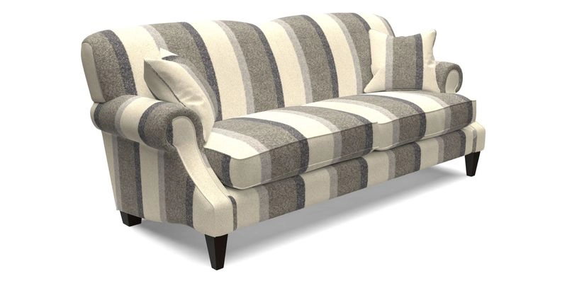 Tangmere 3 Seater Sofa in Floral Linen L'Oiseaux Tapestry 