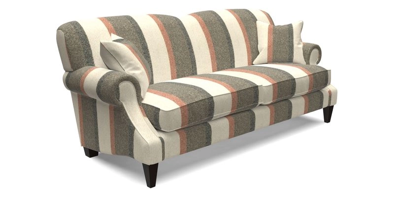 Tangmere 3 Seater Sofa in Floral Linen L'Oiseaux Tapestry 