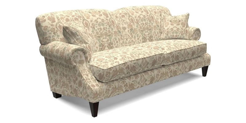 Tangmere 3 Seater Sofa in Floral Linen L'Oiseaux Tapestry 