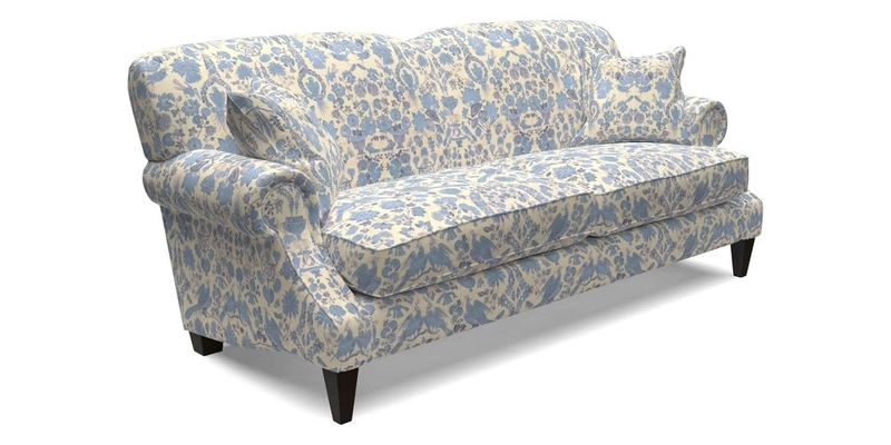 Tangmere 3 Seater Sofa in Floral Linen L'Oiseaux Tapestry 