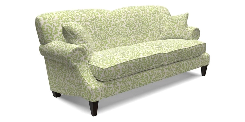 Tangmere 3 Seater Sofa in Floral Linen L'Oiseaux Tapestry 