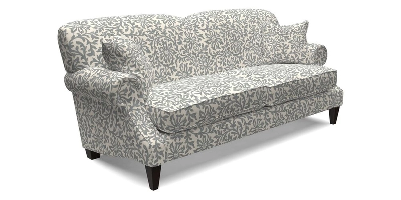 Tangmere 3 Seater Sofa in Floral Linen L'Oiseaux Tapestry 
