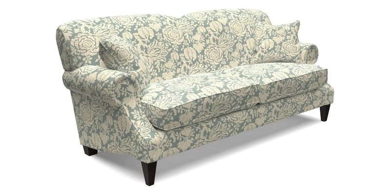 Tangmere 3 Seater Sofa in Floral Linen L'Oiseaux Tapestry 
