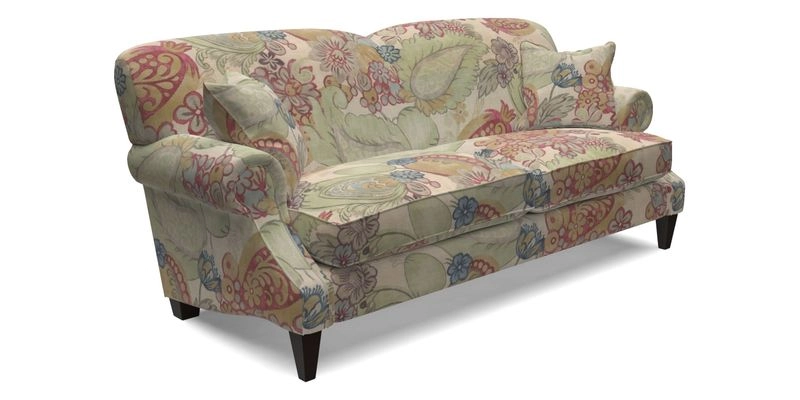 Tangmere 3 Seater Sofa in Floral Linen L'Oiseaux Tapestry 