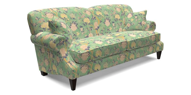 Tangmere 3 Seater Sofa in Floral Linen L'Oiseaux Tapestry 