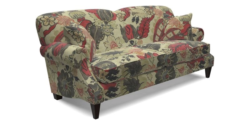Tangmere 3 Seater Sofa in Floral Linen L'Oiseaux Tapestry 