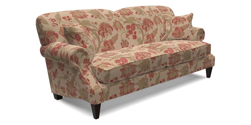 Tangmere 3 Seater Sofa in Floral Linen L'Oiseaux Tapestry 