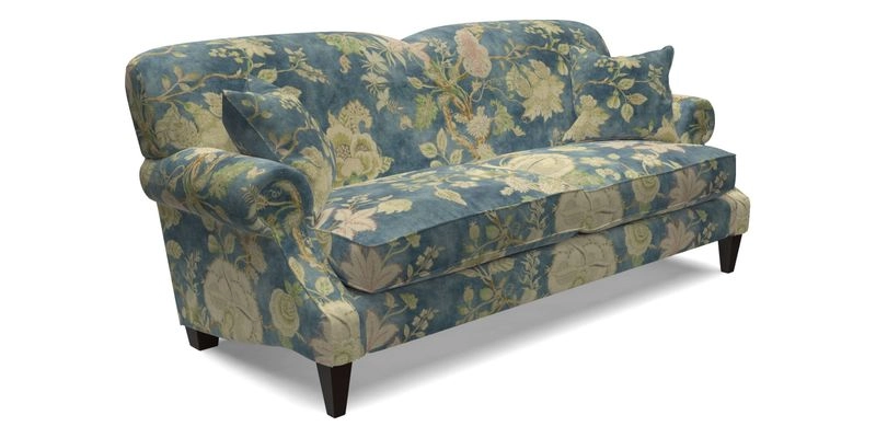 Tangmere 3 Seater Sofa in Floral Linen L'Oiseaux Tapestry 