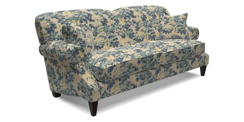 Tangmere 3 Seater Sofa in Floral Linen L'Oiseaux Tapestry 