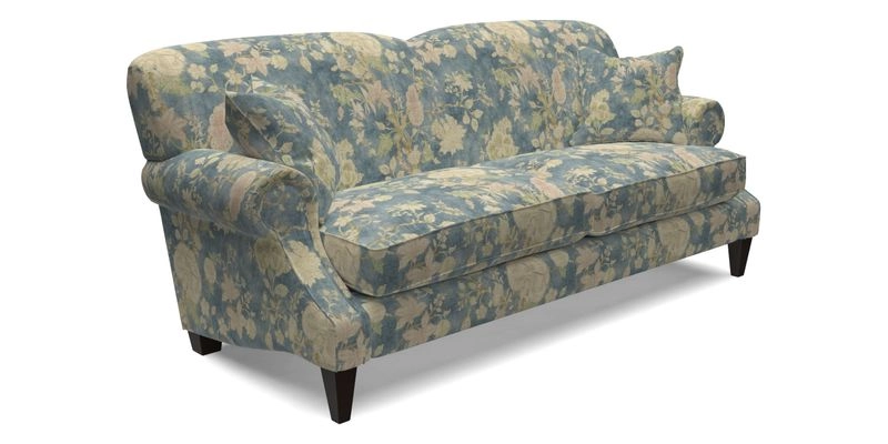 Tangmere 3 Seater Sofa in Floral Linen L'Oiseaux Tapestry 