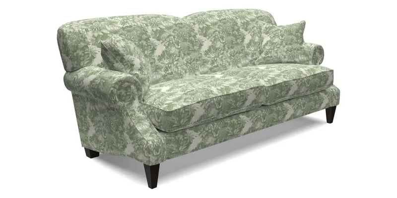 Tangmere 3 Seater Sofa in Floral Linen L'Oiseaux Tapestry 