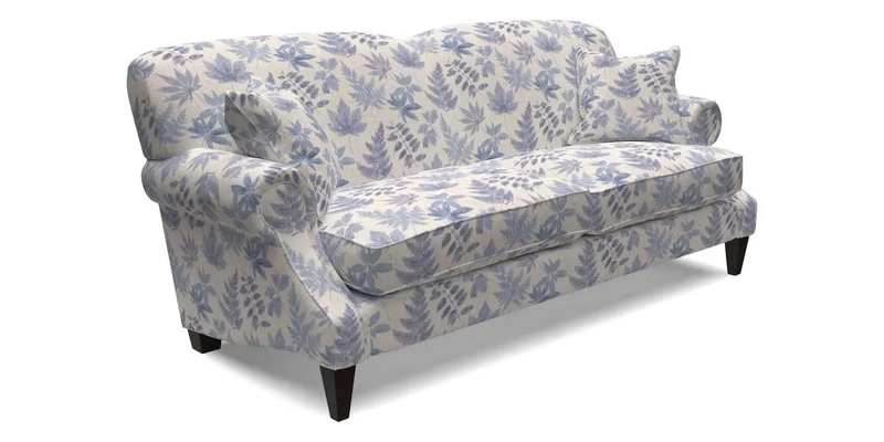 Tangmere 3 Seater Sofa in Floral Linen L'Oiseaux Tapestry 
