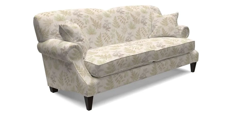 Tangmere 3 Seater Sofa in Floral Linen L'Oiseaux Tapestry 