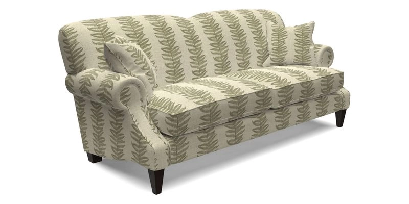 Tangmere 3 Seater Sofa in Floral Linen L'Oiseaux Tapestry 