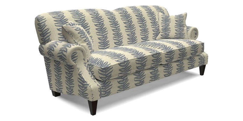Tangmere 3 Seater Sofa in Floral Linen L'Oiseaux Tapestry 