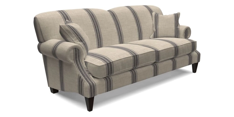 Tangmere 3 Seater Sofa in Floral Linen L'Oiseaux Tapestry 